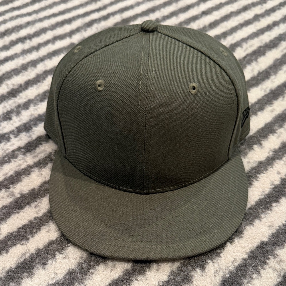 New Era Dark Olive Fitted Cap